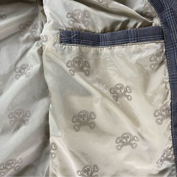 Billabong Plaid Bomber Jacket - Olive and Gray - Picture 6 of 9